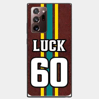Personalized Football Phone Cases Custom Name And Number Player All Over Print Cases