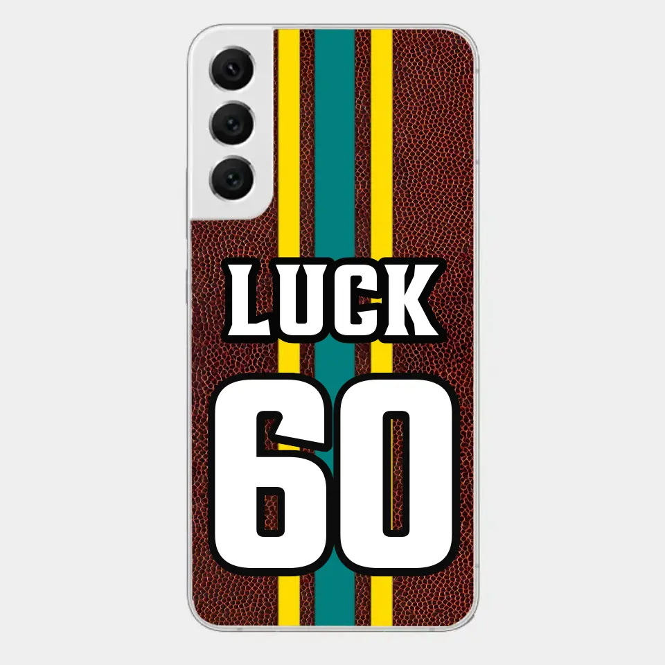 Personalized Football Phone Cases Custom Name And Number Player All Over Print Cases