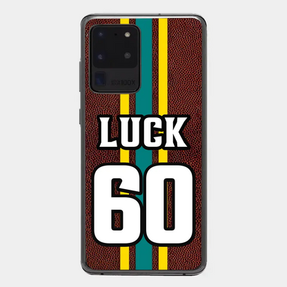 Personalized Football Phone Cases Custom Name And Number Player All Over Print Cases