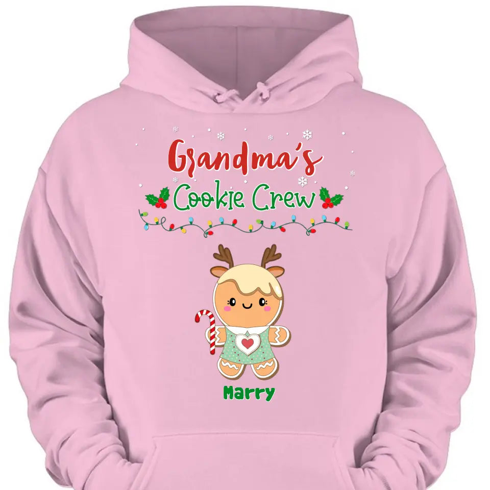 Grandma's Cookie Crew - Personalized Clothes - Christmas Gift for Grandma and Family