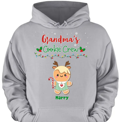 Grandma's Cookie Crew - Personalized Clothes - Christmas Gift for Grandma and Family
