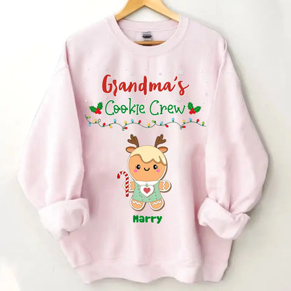 Grandma's Cookie Crew - Personalized Clothes - Christmas Gift for Grandma and Family