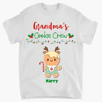 Grandma's Cookie Crew - Personalized Clothes - Christmas Gift for Grandma and Family