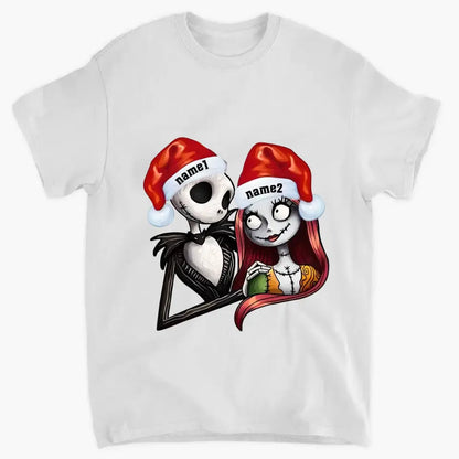 Ghost Couple with Name, Skull Personalized Sweatshirt