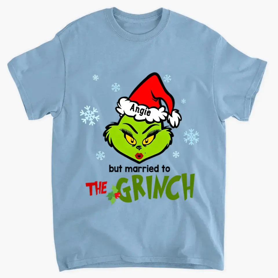 Personalized green character couple clothes, Christmas gifts for couples