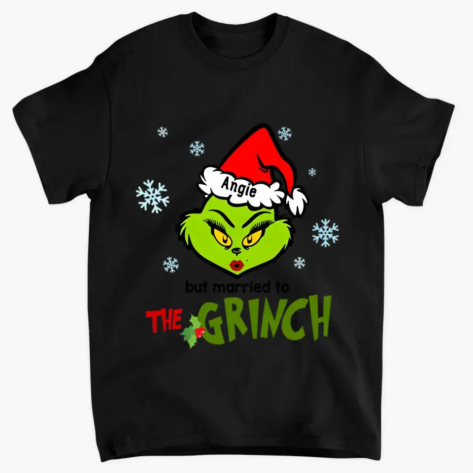 Personalized green character couple clothes, Christmas gifts for couples