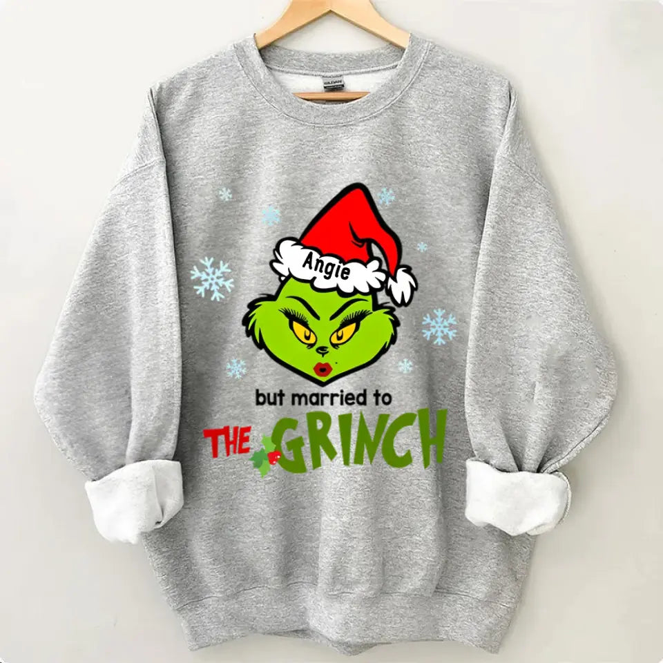 Personalized green character couple clothes, Christmas gifts for couples