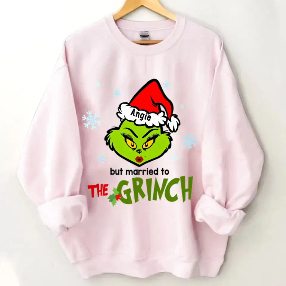 Personalized green character couple clothes, Christmas gifts for couples
