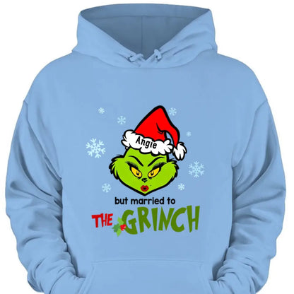 Personalized green character couple clothes, Christmas gifts for couples