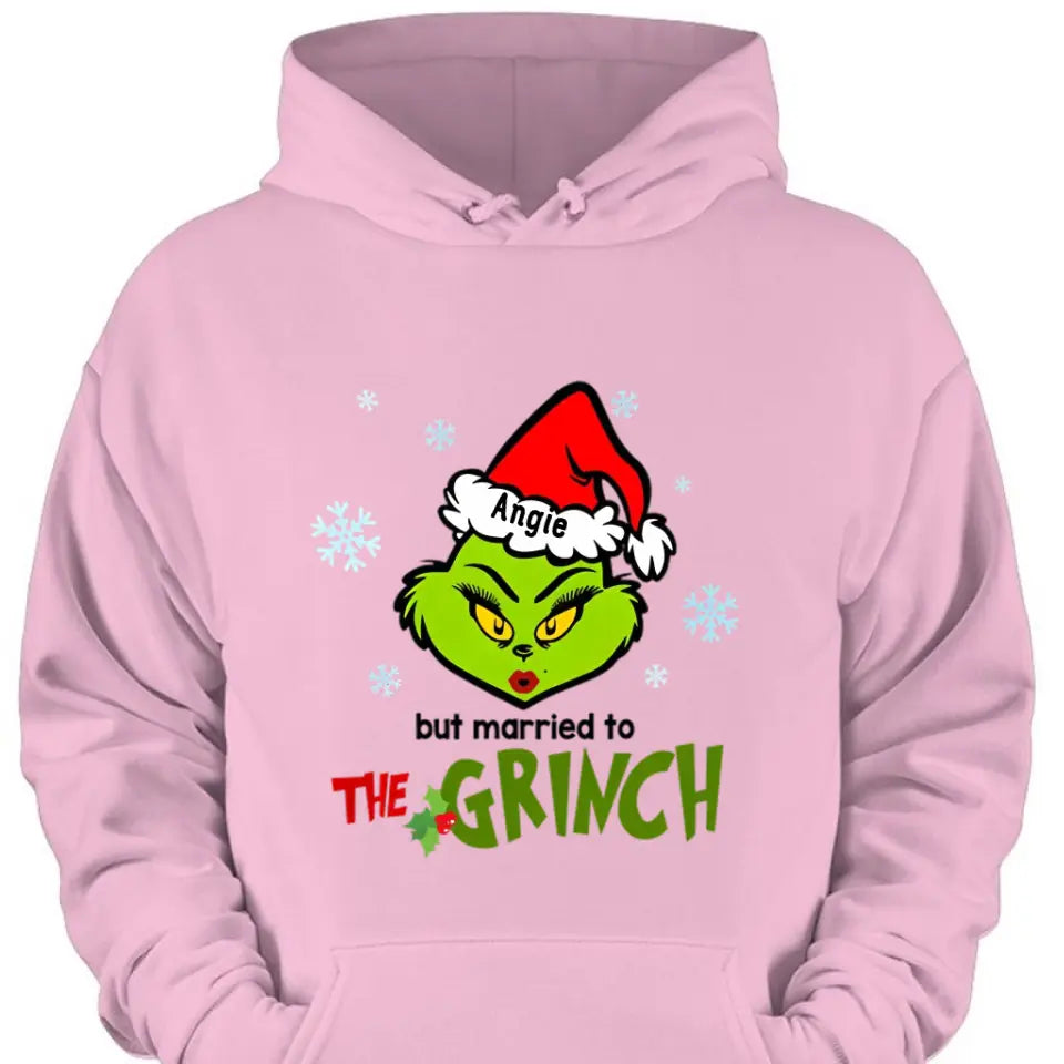 Personalized green character couple clothes, Christmas gifts for couples