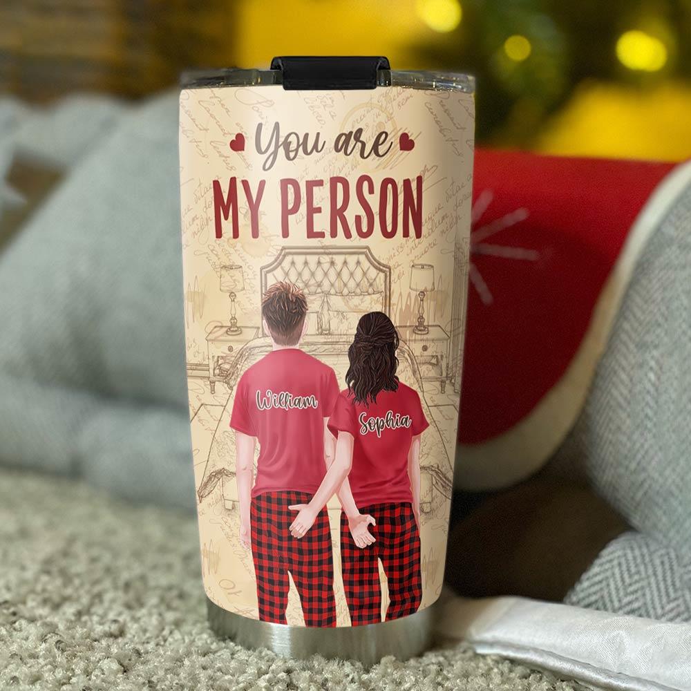 Tumbler For Girlfriend Boyfriend Couple Gift For Husband Wife - I Just Want To Touch Your Butt All The Time It's Nice - Anniversary Gift Valentines Day Tumbler For Couple